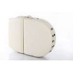 RestPro Vip Oval 3 Cream PU Κρεβάτι "PRO" Μασάζ Φυσικοθεραπείας Αισθητικής Βαλίτσα
